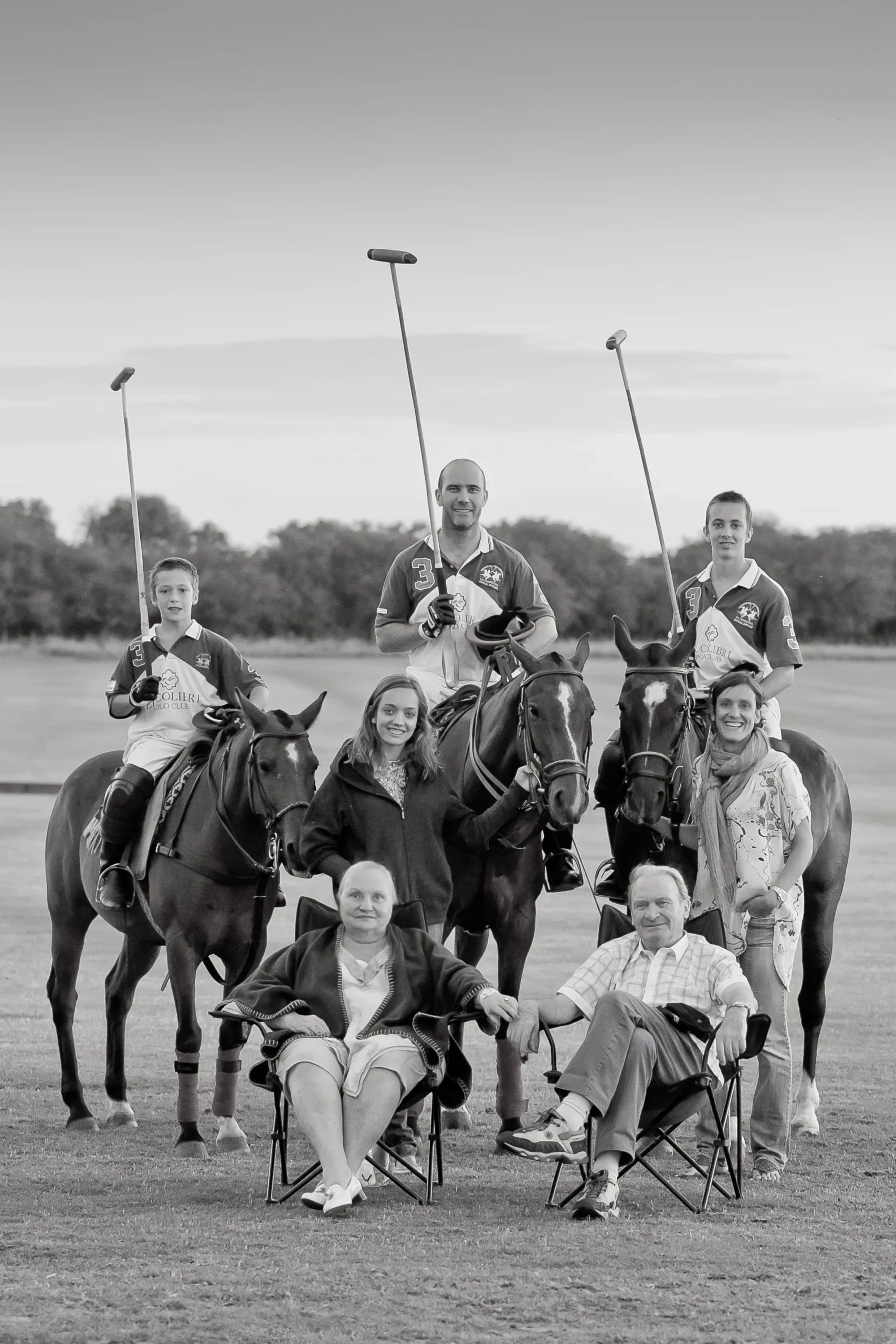 Fenestraz family polo team, archive photo